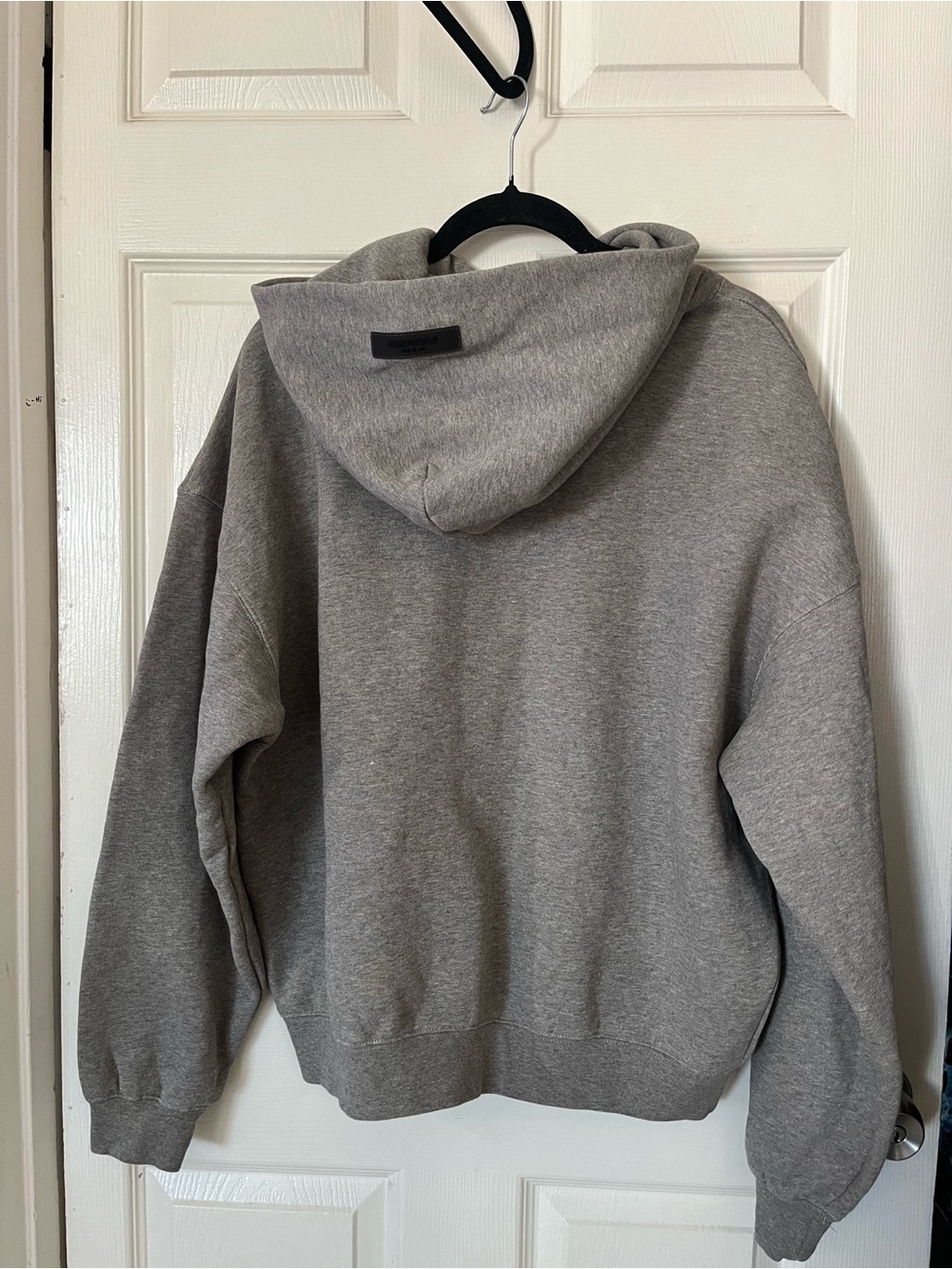 Fear of God Essentials Gray Crewneck Hoodie - Picture 2 of 5